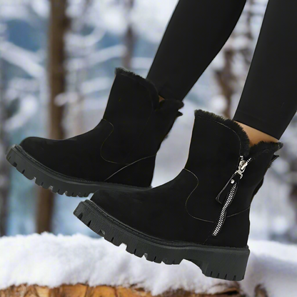 Ambrose™ - Hoog plateau enkellaarsje