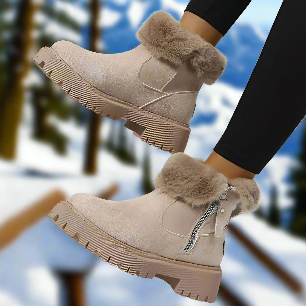 Ambrose™ - Hoog plateau enkellaarsje